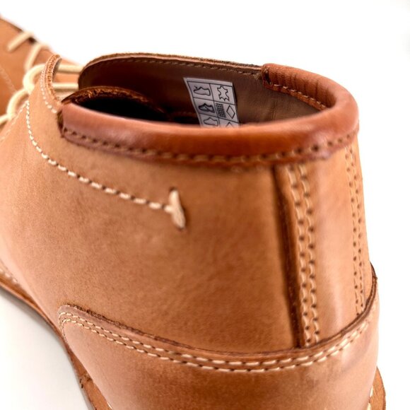 Steve Madden Hestonn Chukka Boots Size 10 Tan Leather Upper Casual Dress - Picture 7 of 14